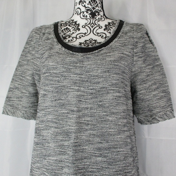 ANTHROPOLOGIE Post Mark Beverly Knit Tunic Top Med - Picture 2 of 8